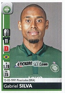 Sticker Gabriel Silva - FOOT 2018-2019 - Panini