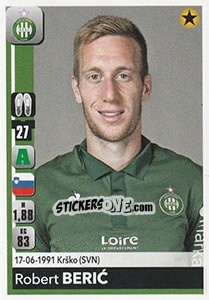 Figurina Robert Beric - FOOT 2018-2019 - Panini