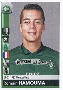 Sticker Romain Hamouma - FOOT 2018-2019 n. 442 - Panini