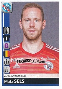 Sticker Matz Sels - FOOT 2018-2019 n. 452 - Panini