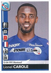 Sticker Lionel Carole - FOOT 2018-2019 - Panini