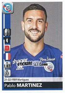 Figurina Pablo Martinez - FOOT 2018-2019 - Panini