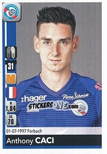 Sticker Anthony Caci - FOOT 2018-2019 - Panini