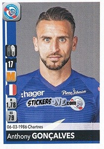 Sticker Anthony Gonçalves - FOOT 2018-2019 n. 461 - Panini