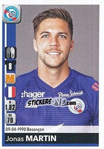 Sticker Jonas Martin - FOOT 2018-2019 n. 464 - Panini