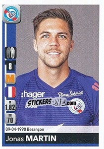 Figurina Jonas Martin - FOOT 2018-2019 - Panini