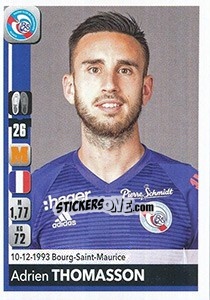 Sticker Adrien Thomasson - FOOT 2018-2019 n. 466 - Panini