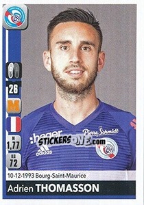 Cromo Adrien Thomasson - FOOT 2018-2019 - Panini