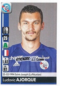 Sticker Ludovic Ajorque - FOOT 2018-2019 n. 467 - Panini
