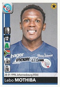 Sticker Lebo Mothiba - FOOT 2018-2019 - Panini