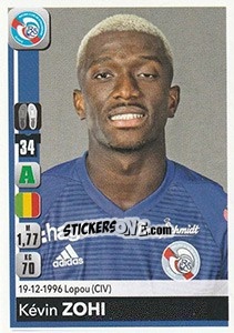 Cromo Kévin Zohi - FOOT 2018-2019 - Panini