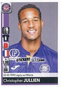 Sticker Christopher Jullien - FOOT 2018-2019 n. 480 - Panini