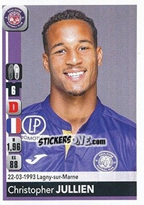 Figurina Christopher Jullien - FOOT 2018-2019 - Panini