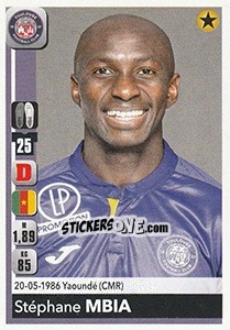 Sticker Stéphane Mbia - FOOT 2018-2019 - Panini