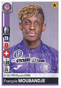 Cromo François Moubandje - FOOT 2018-2019 n. 482 - Panini