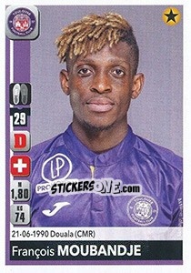 Sticker François Moubandje - FOOT 2018-2019 - Panini