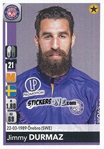 Cromo Jimmy Durmaz - FOOT 2018-2019 - Panini