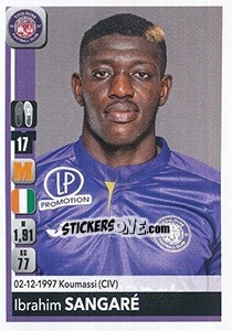 Cromo Ibrahim Sangaré - FOOT 2018-2019 - Panini