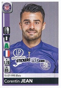 Sticker Corentin Jean - FOOT 2018-2019 n. 493 - Panini