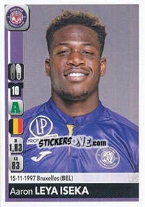 Sticker Aaron Leya Iseka - FOOT 2018-2019 n. 494 - Panini