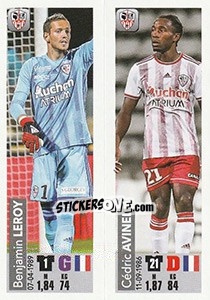 Sticker Benjamin Leroy / Cédric Avinel - FOOT 2018-2019 n. 514 - Panini