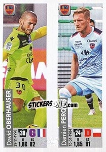 Sticker David Oberhauser / Damien Perquis - FOOT 2018-2019 - Panini