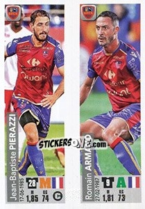 Sticker Jean-Baptiste Pierazzi / Romain Armand - FOOT 2018-2019 n. 517 - Panini