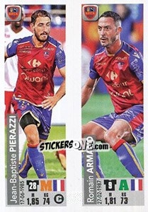 Sticker Jean-Baptiste Pierazzi / Romain Armand - FOOT 2018-2019 - Panini