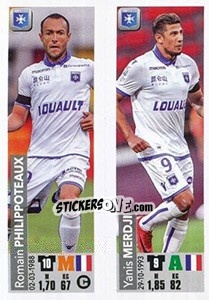 Sticker Romain Philippoteaux / Yanis Merdji - FOOT 2018-2019 - Panini