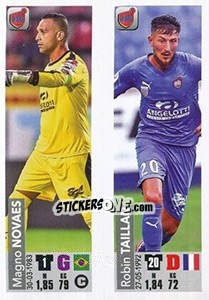 Sticker Magno Novaes / Robin Taillan - FOOT 2018-2019 n. 521 - Panini