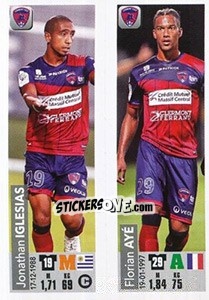 Sticker Jonathan Iglesias / Florian Ayé - FOOT 2018-2019 n. 529 - Panini