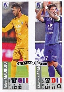 Sticker Brice Maubleu / Maxime Spano - FOOT 2018-2019 n. 531 - Panini