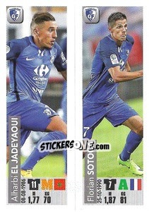 Sticker Alharbi El Jadeyaoui / Florian Sotoca - FOOT 2018-2019 - Panini