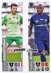 Sticker Vincent Demarconnay / Frédéric Bong - FOOT 2018-2019 n. 551 - Panini