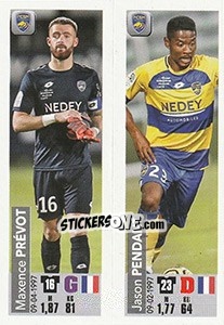 Sticker Maxence Prévot / Jason Pendant - FOOT 2018-2019 n. 556 - Panini