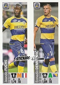 Sticker Jeando Fuchs / Ermedin Demirovic - FOOT 2018-2019 n. 557 - Panini