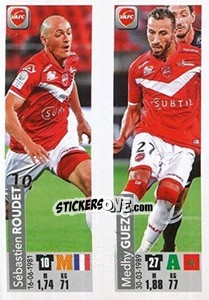 Sticker Sébastien Roudet / Medhy Guezoui - FOOT 2018-2019 n. 562 - Panini