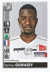 Figurina Serhou Guirassy - FOOT 2018-2019 - Panini