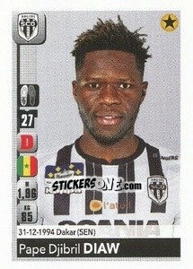 Sticker Pape Djibril Diaw - FOOT 2018-2019 n. M3 - Panini