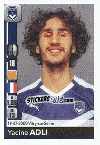 Cromo Yacine Adli - FOOT 2018-2019 - Panini