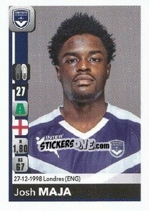 Sticker Josh Maja - FOOT 2018-2019 n. M6 - Panini