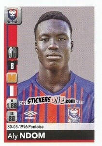 Sticker Aly Ndom - FOOT 2018-2019 n. M7 - Panini