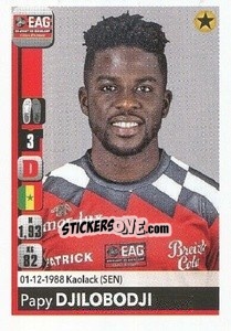 Cromo Papy Djilobodji - FOOT 2018-2019 - Panini