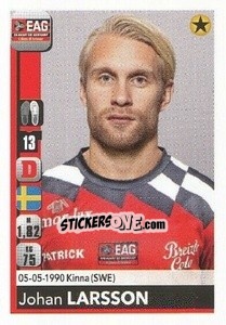 Figurina Johan Larsson - FOOT 2018-2019 - Panini