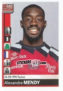 Sticker Alexandre Mendy - FOOT 2018-2019 n. M13 - Panini