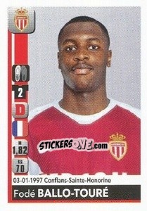 Sticker Fode Ballo-Toure - FOOT 2018-2019 n. M16 - Panini