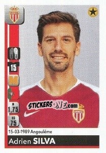 Sticker Adrien Silva - FOOT 2018-2019 n. M20 - Panini