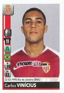 Sticker Carlos Vinicius - FOOT 2018-2019 n. M23 - Panini
