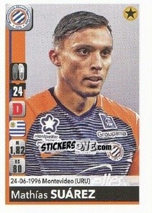 Sticker Mathias Suarez - FOOT 2018-2019 - Panini