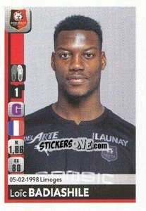 Cromo Loic Badiashile - FOOT 2018-2019 - Panini